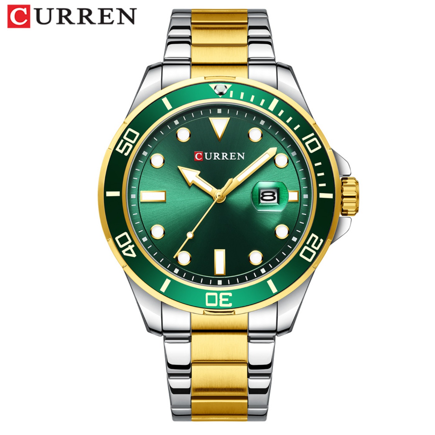 Luxury Watch All Brands - CURREN Neue Green Water Ghost Serie