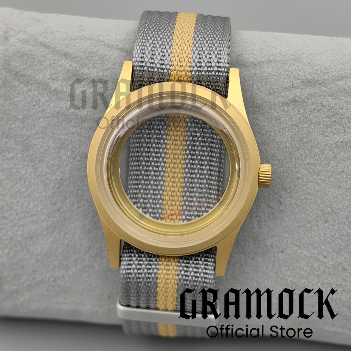 Bronze Case Watch - GRAMOCK 39 mm Uhrengehäuse für NH34