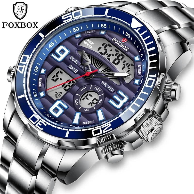 Luxury Watch All Brands - Foxbox Top Marke Luxus Digital Herren