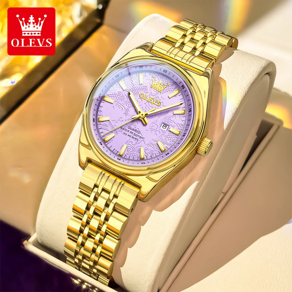 Luxury Watch Brand For Women - OLEVS Marke Luxus Gold Uhr Für