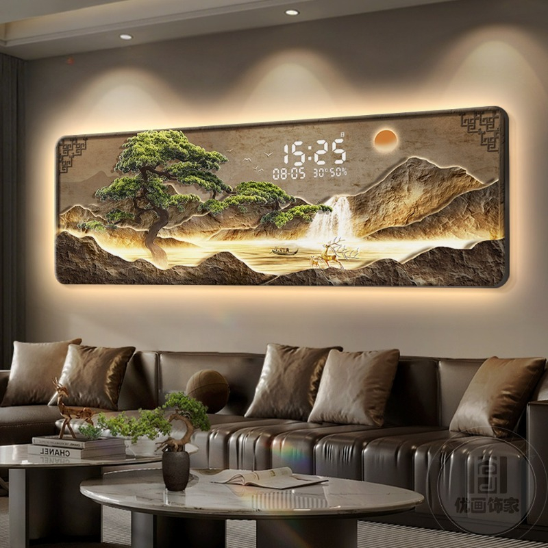 Luxury Watch Wall Clock - Große Luxus-Wanduhr Digital Modern Ästhetisch Kreativ