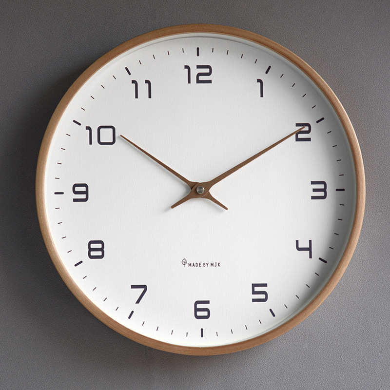 Luxury Watch Wall Clock - Nordic Massivholz Wanduhr Wohnzimmer Haushalt Uhr