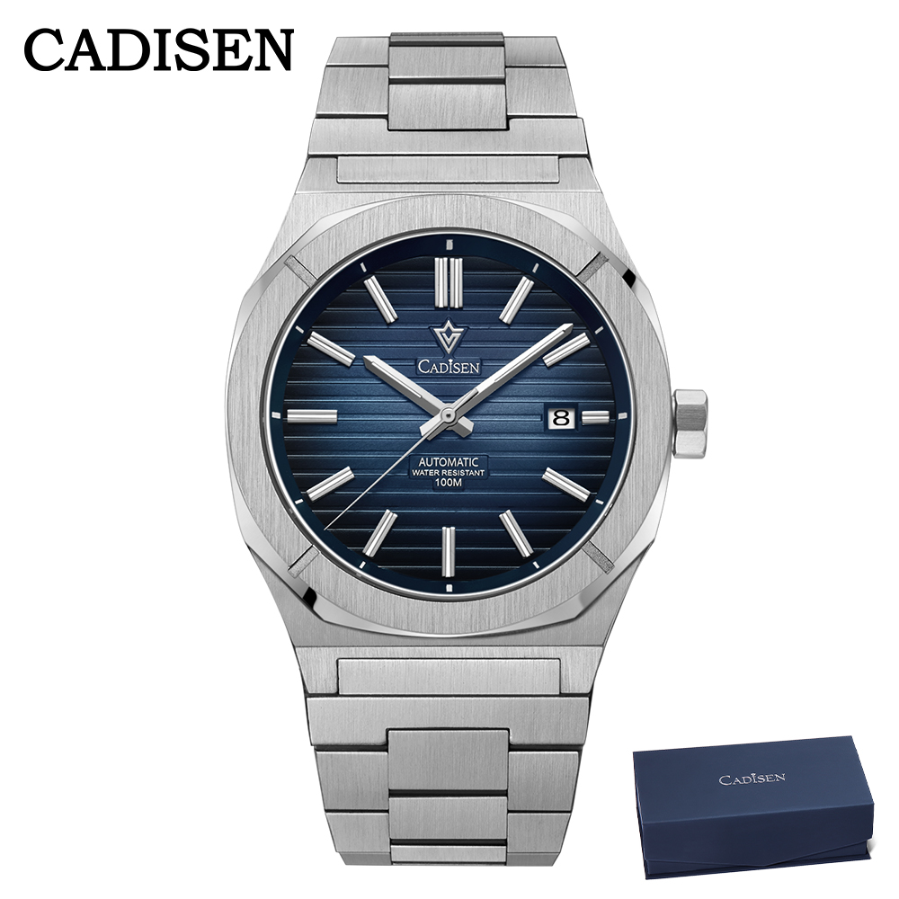 Luxury Watch Case - CADISEN 2026 Taucheruhr Saphir MIYOTA 8215