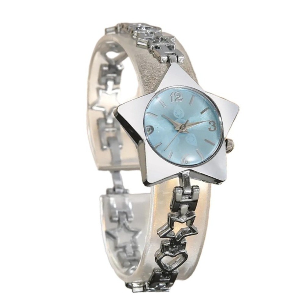 Ladies Luxury Watch - Neue Legierungsdamenuhr mit Quarzwerk, Verstellbare Sternarmbanduhr,