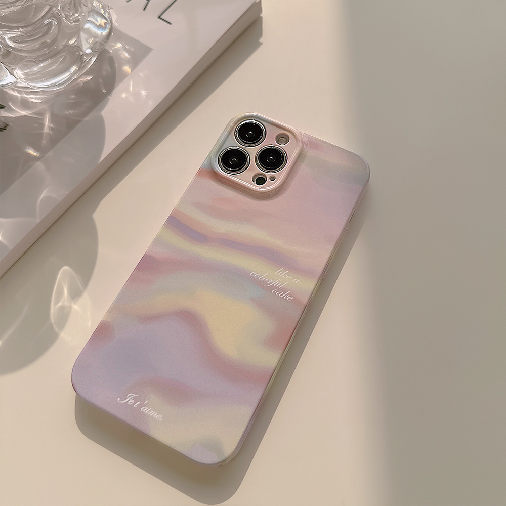 Luxury Watch Case - Luxuriöse Farbverlauf-Abstrakte Handyhülle für iPhone 17