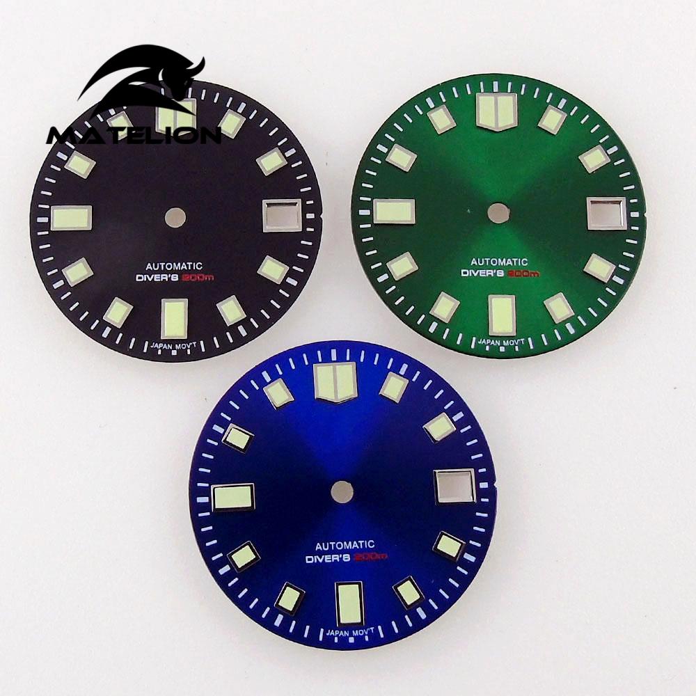 Luxury Watch Cleaning Kit - 29 mm superleuchtendes Zifferblatt, passend für