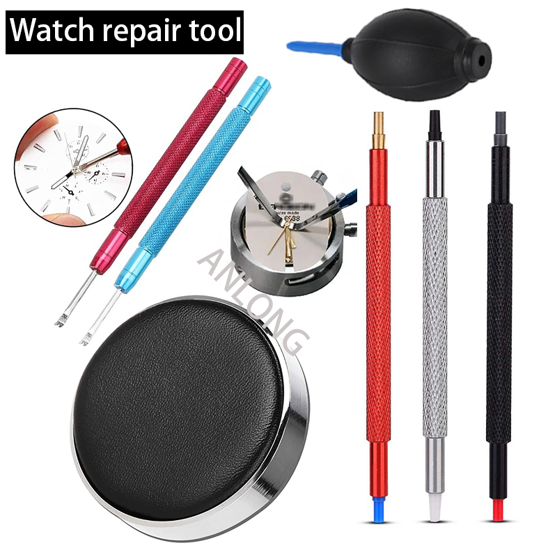 Luxury Watch Cleaning Kit - Uhrenreparatur-Sets, Gummi-Entstauberpads, Nadelstift, Reinigungsbürste, Set, Uhrenreparaturwerkzeuge,