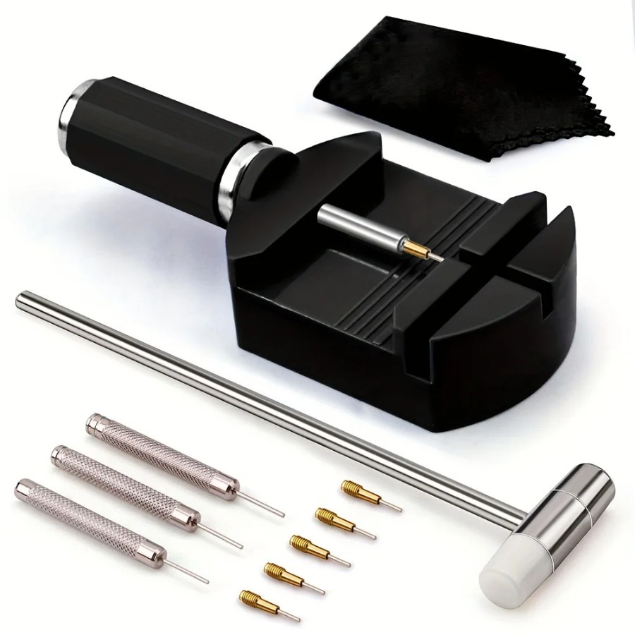 Luxury Watch Cleaning Kit - Werkzeugsatz zum Entfernen von Uhrengliedern, Werkzeugsatz