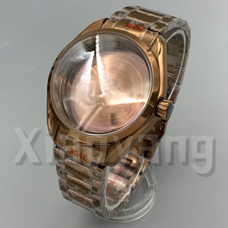 40MM NH35 Polierte Lünette Ros – Bronze Case Watch Bewertung und Preis
