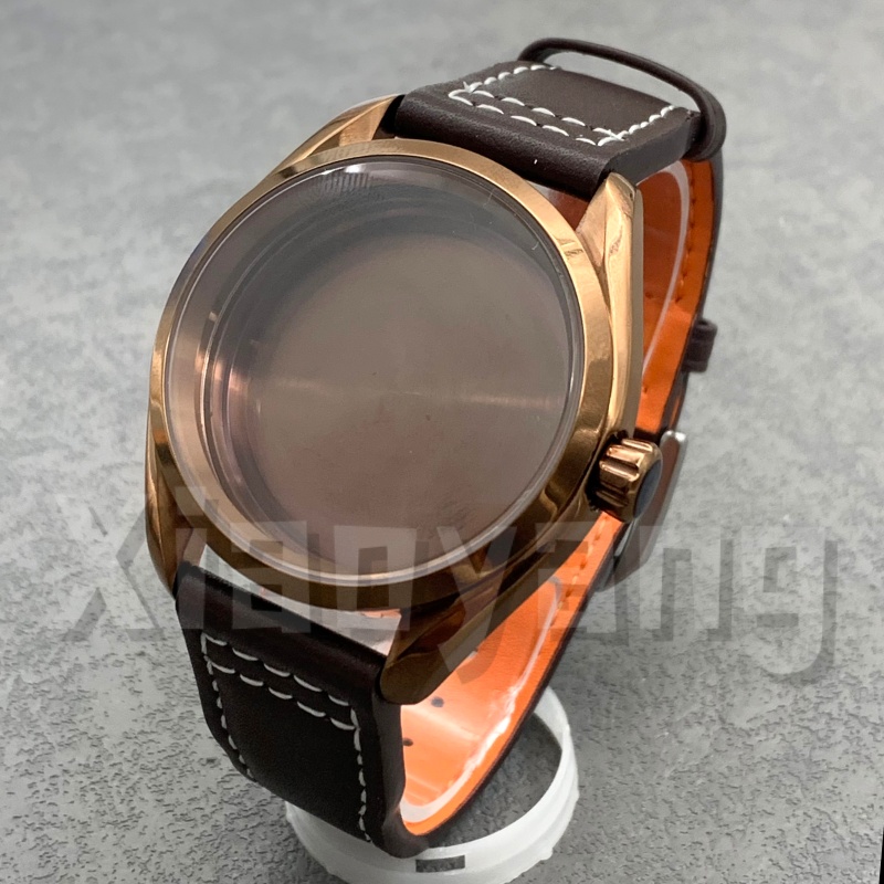 40MM NH35 Polierte Lünette Ros – Bronze Case Watch Bewertung und Preis