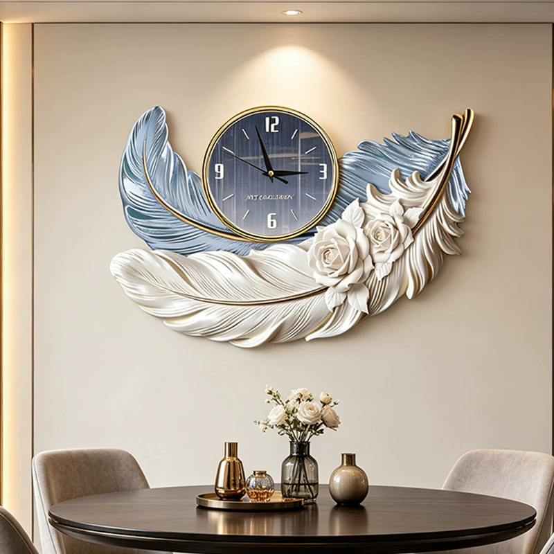 Hochwertige Wanduhr mit Federd – Luxury Watch Wall Clock Bewertung und Preis