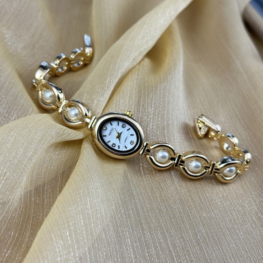 Mode Frauen Uhr Vintage Perle  – Ladies Luxury Watch Bewertung und Preis