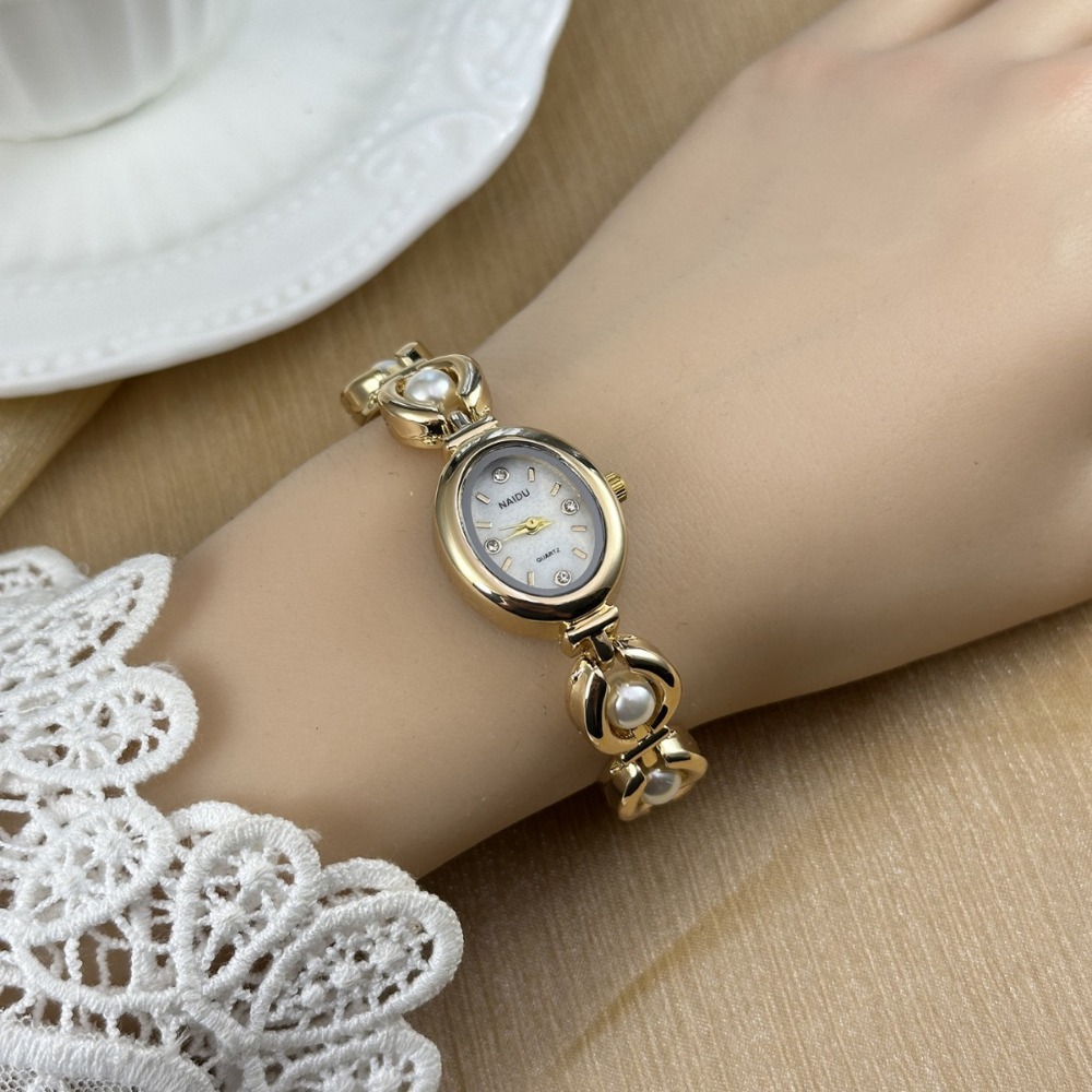 Mode Frauen Uhr Vintage Perle  – Ladies Luxury Watch Bewertung und Preis