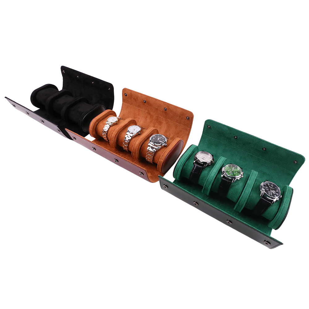 Luxuriöse tragbare 3 Slots PU- – Luxury Watch Winder Box Bewertung und Preis