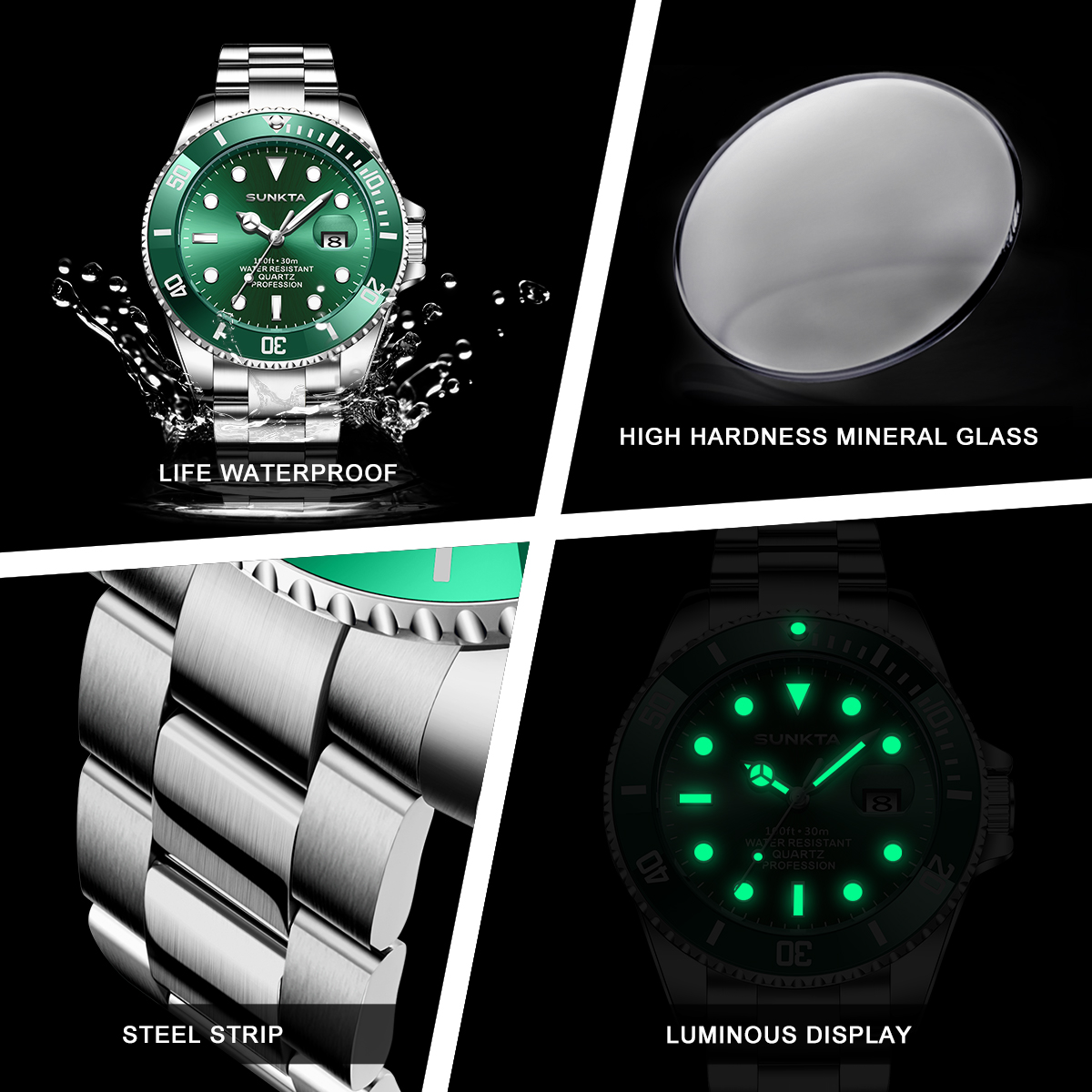 2026 SUNKTA Top-Marke Luxus-He – Luxury Watch All Brands Bewertung und Preis