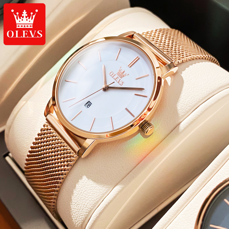OLEVS Uhren Für Frauen Quarz W – Luxury Watch Travel Case Bewertung und Preis