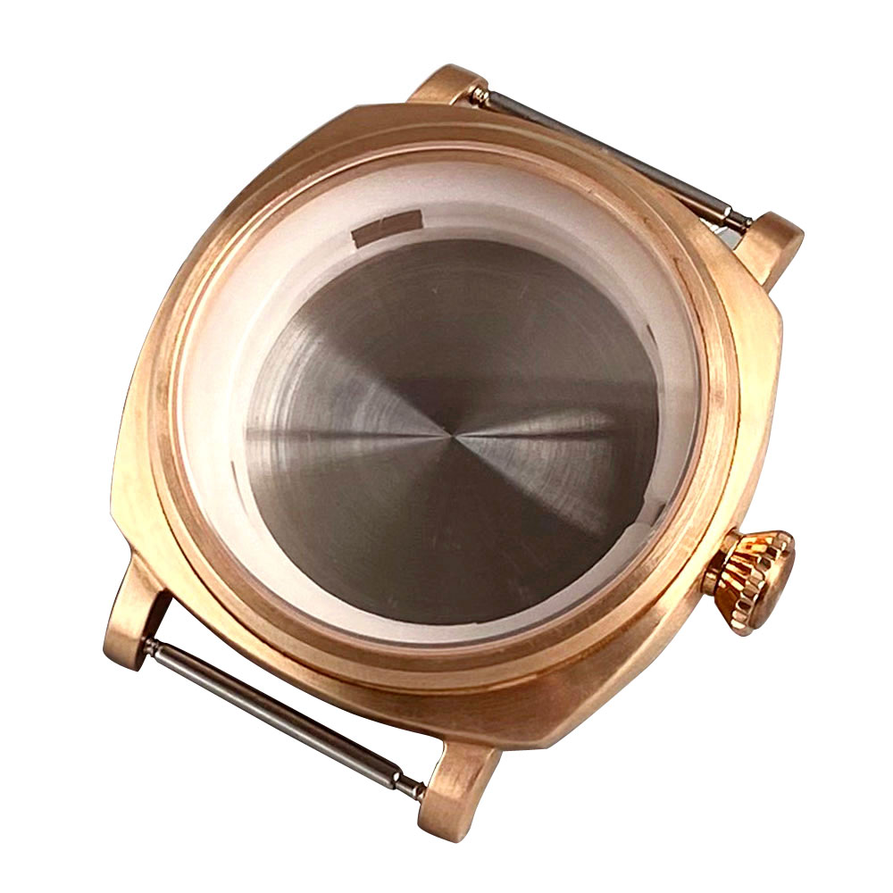 42mm CUSN8 Bronze Quadratische – Bronze Case Watch Bewertung und Preis
