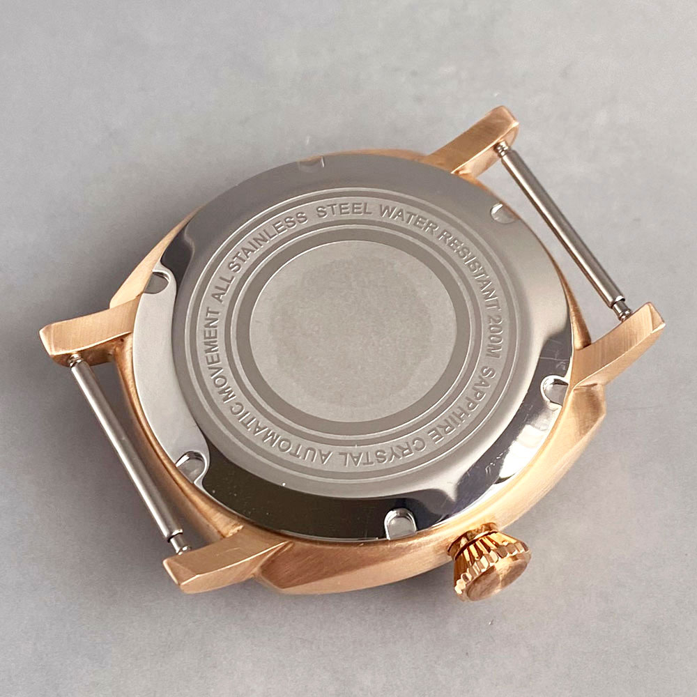 42mm CUSN8 Bronze Quadratische – Bronze Case Watch Bewertung und Preis