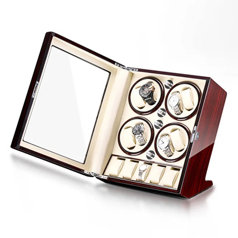 Luxuriöse 8-Slots-Uhrenbeweger – Luxury Watch Winder Box Bewertung und Preis