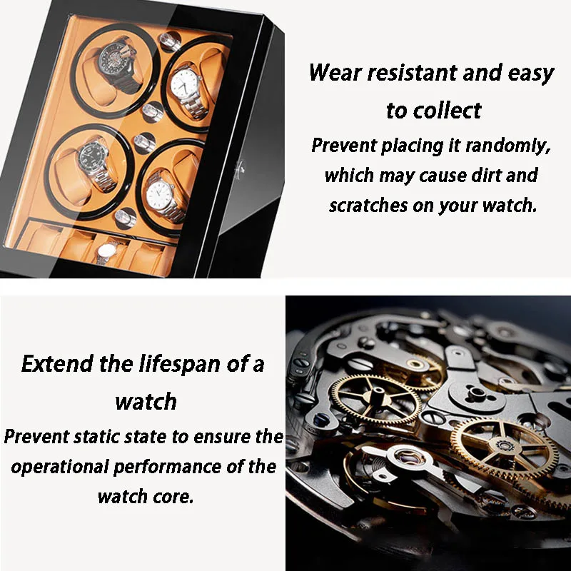 Luxuriöse 8-Slots-Uhrenbeweger – Luxury Watch Winder Box Bewertung und Preis