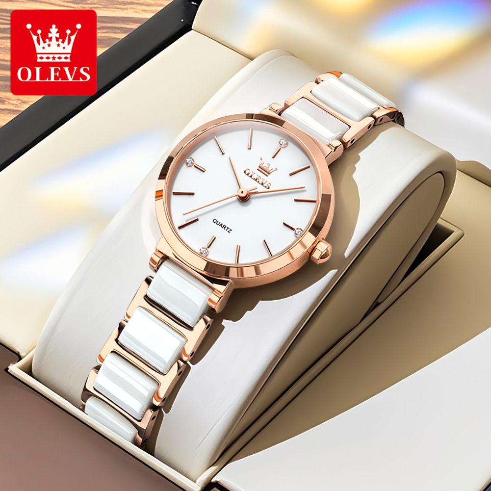 OLEVS Damenuhr 5877, luxuriöse – Ladies Luxury Watch Bewertung und Preis