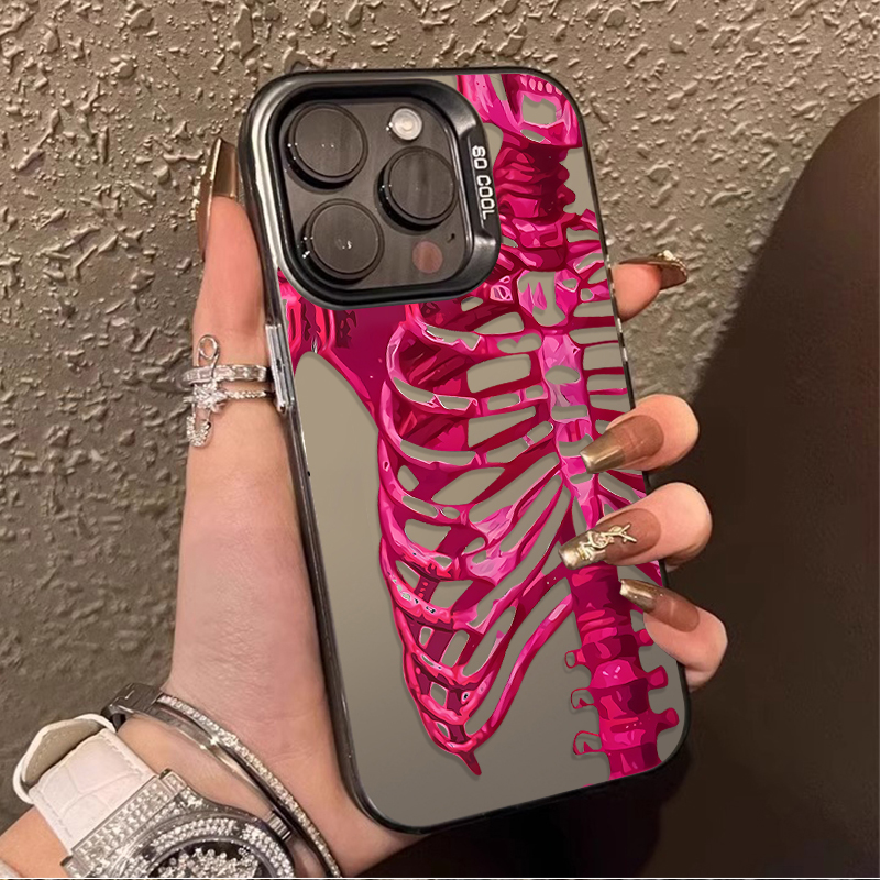Luxuriöse rosa-grüne Totenkopf – Luxury Watch Case Bewertung und Preis