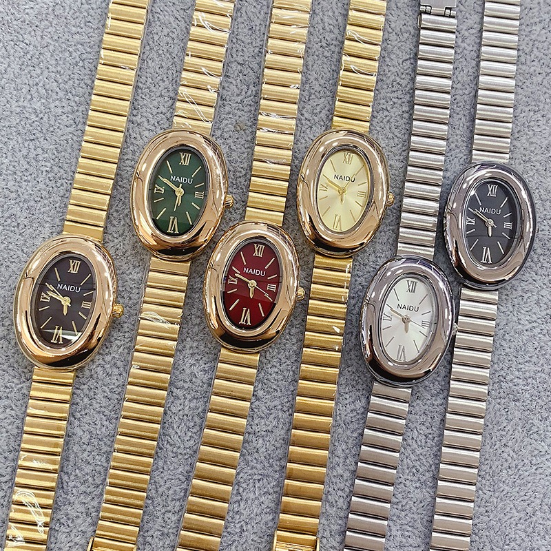 Luxus Marke Gold Oval Frauen Q – Luxury Watch Brand For Women Bewertung und Preis