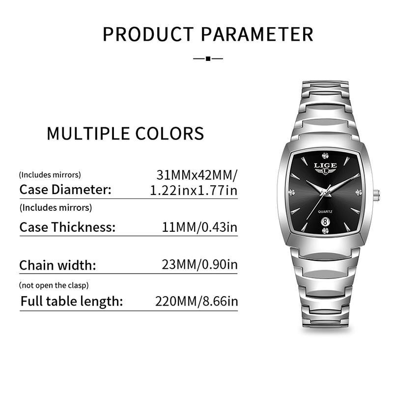 LIGE Uhr frauen Business Luxus – Ladies Luxury Watch Bewertung und Preis