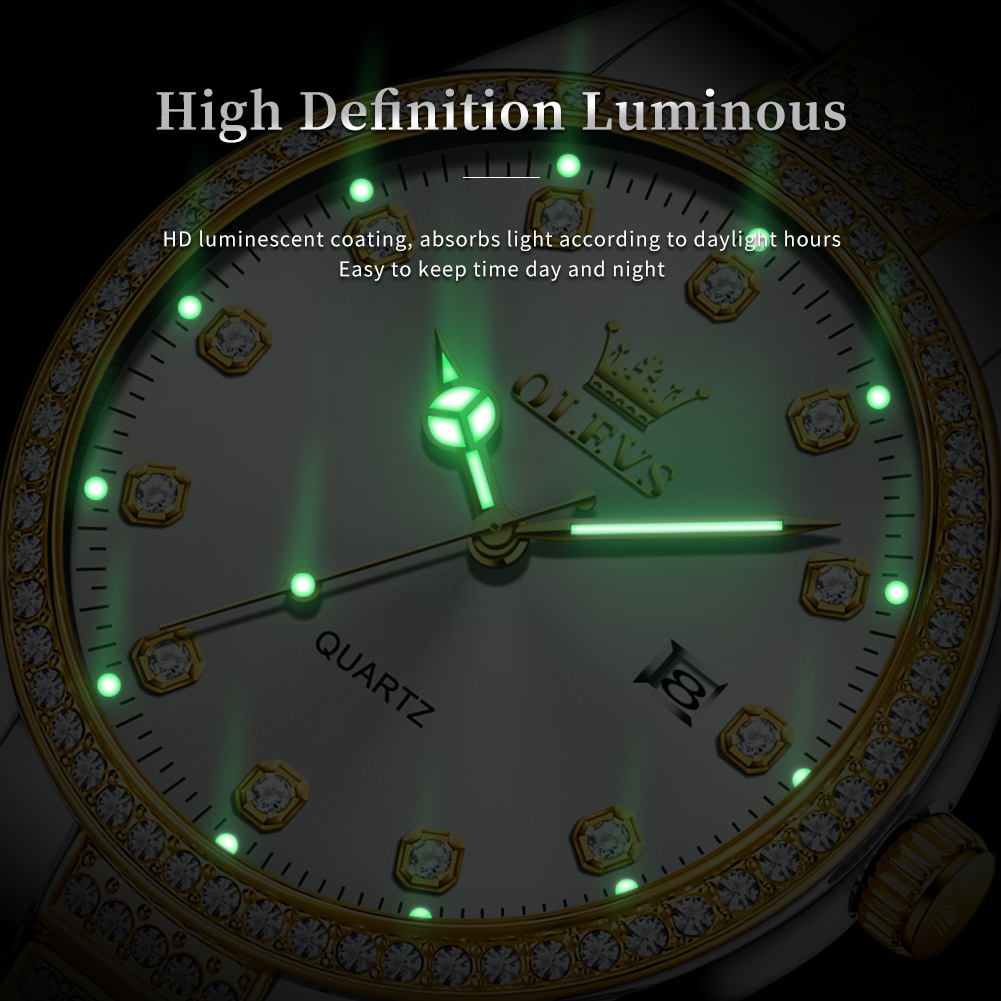 OLEVS 9905, All Diamond, Luxus – Luxury Watch All Brands Bewertung und Preis