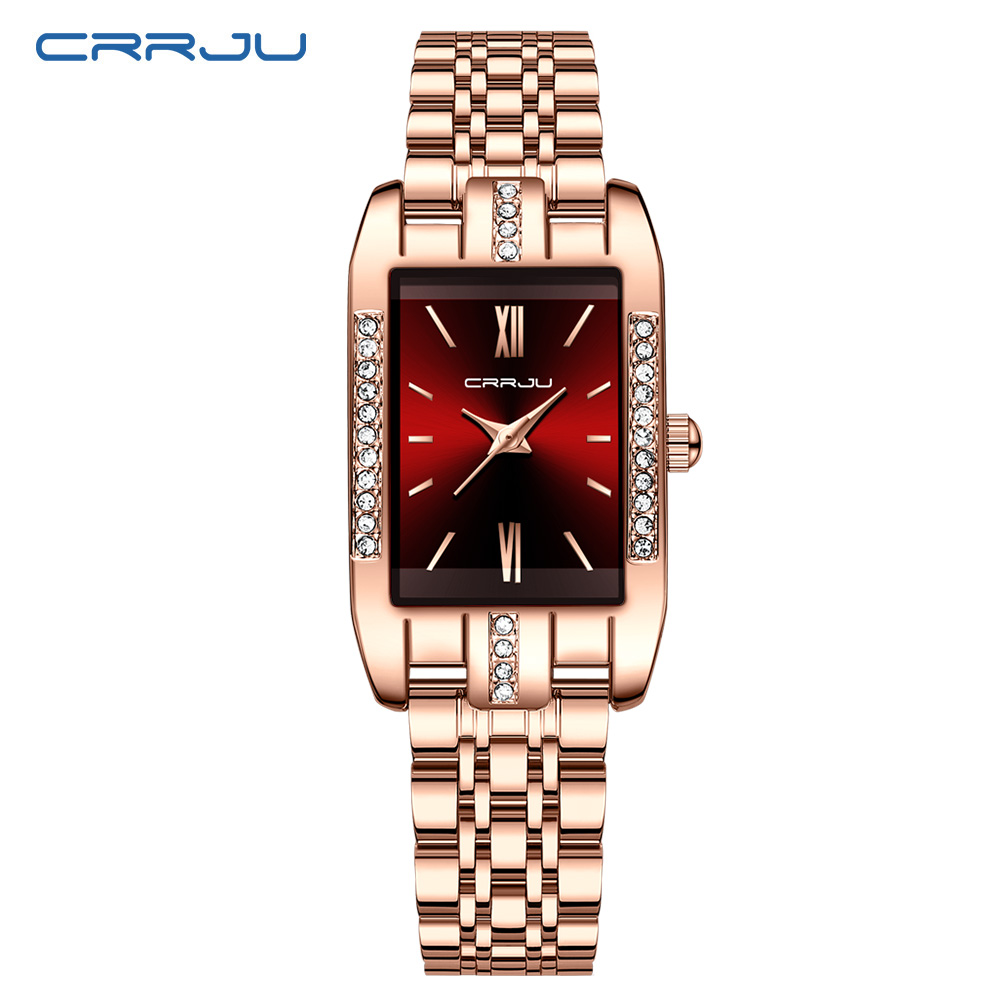 CRRJU Luxus Quadratische Uhr f – Ladies Luxury Watch Bewertung und Preis