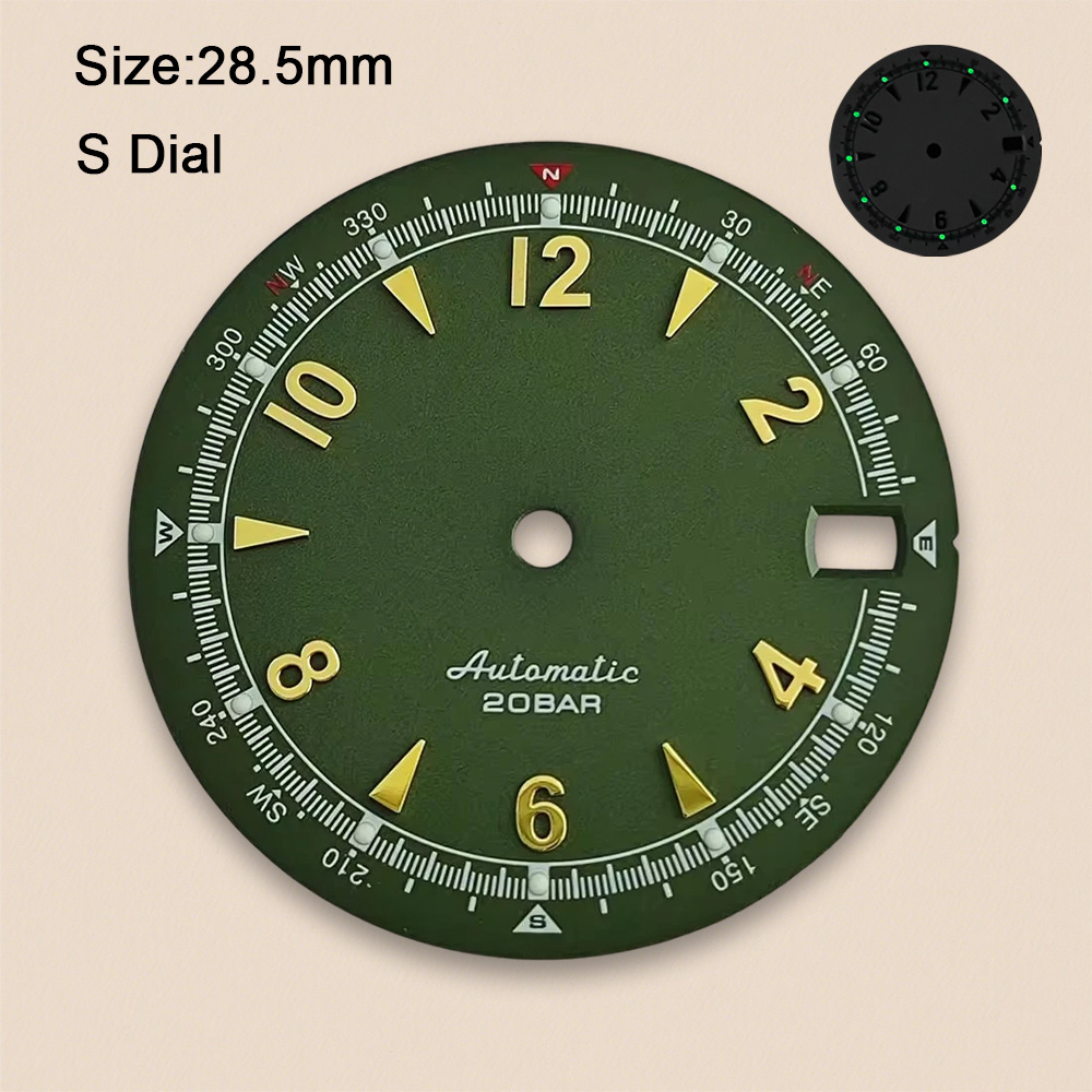 Nh35 Zifferblatt S Logo 28,5mm – Bronze Case Watch Bewertung und Preis
