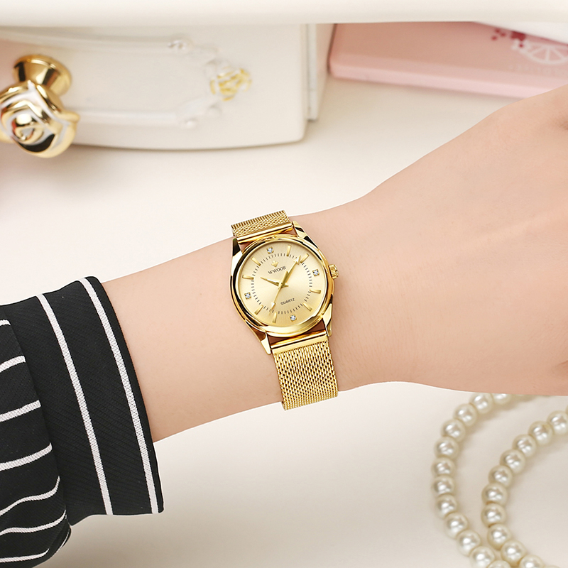 WWOOR Luxus Marke Kleid Gold U – Luxury Watch Brand For Women Bewertung und Preis